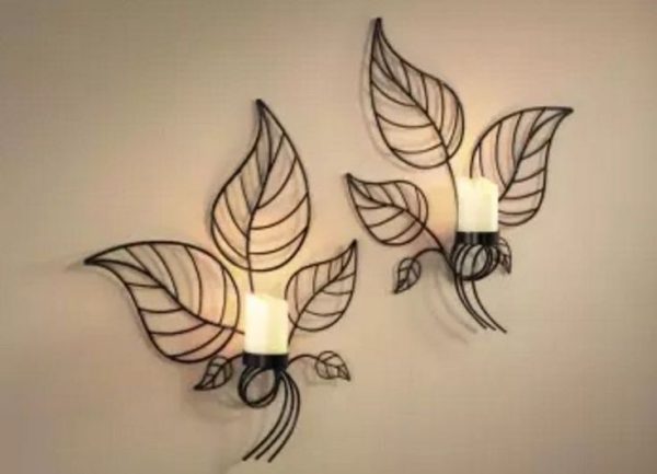 Candle Stand 2 Pcs Set Decorations