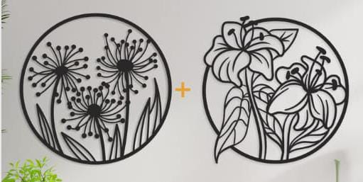 Flowers Wall Art Wall Hanging