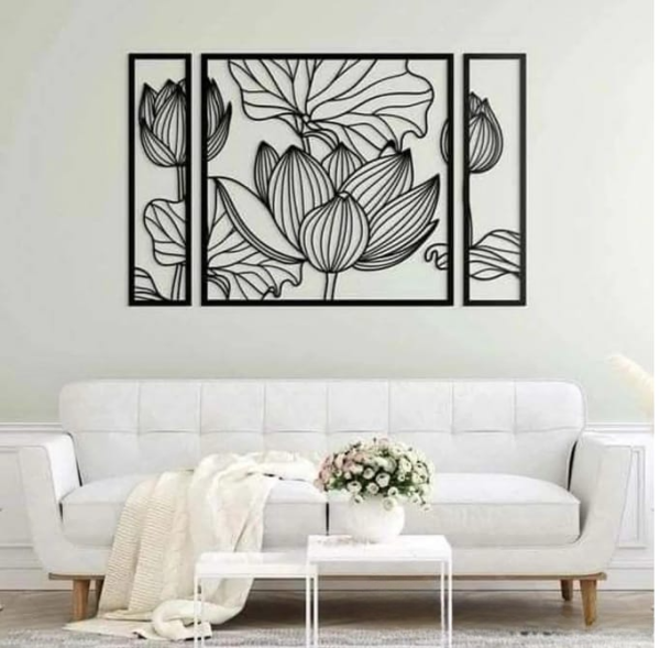 Flowers Wall Art Wall Hanging Decorations