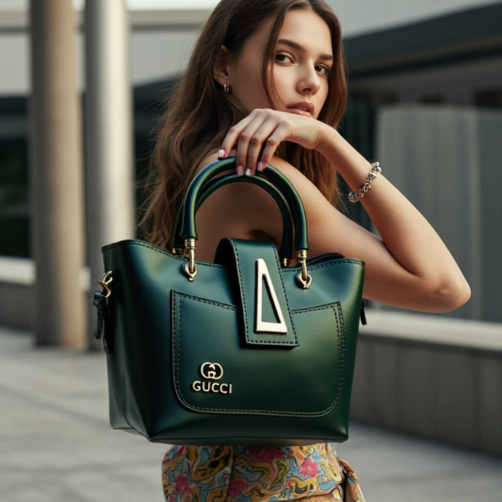 Women's Leather GUCCI Handbag H_11